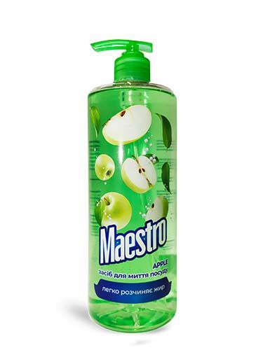 Засіб для митя посуду Maestro Apple 750 мл